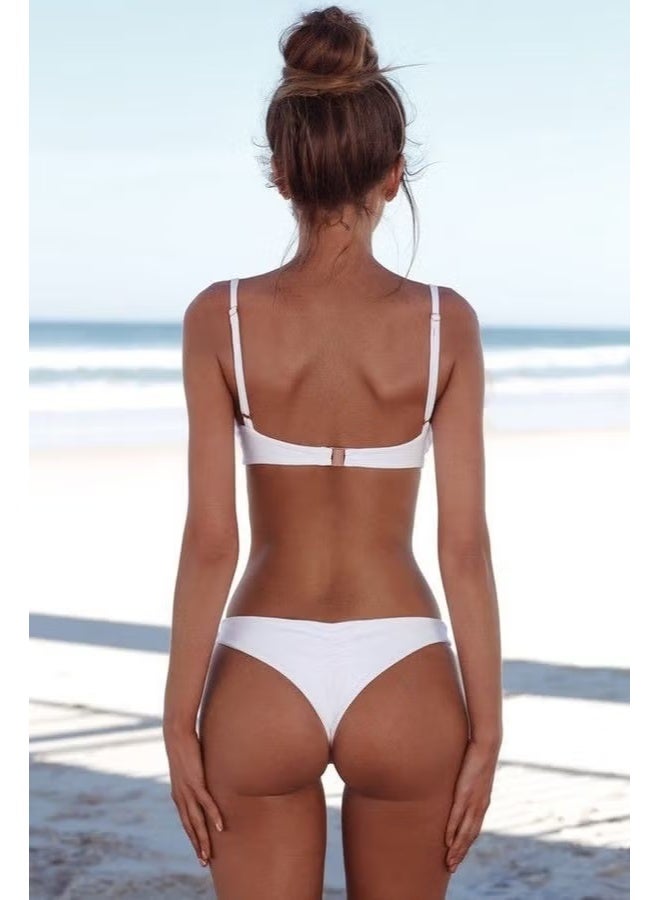 Angelsin White Bikini Bottom - Image 1